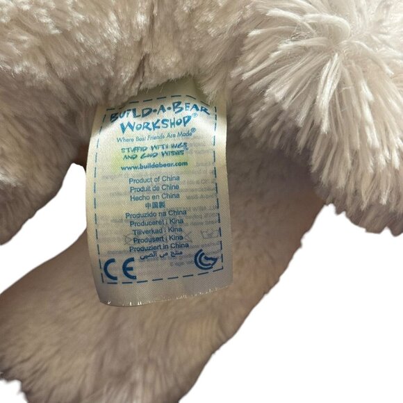 Build-A-Bear Kitty Cat Plush Toy Stuffed Animal White Himalayan Persian Blue Eye - Picture 5 of 6